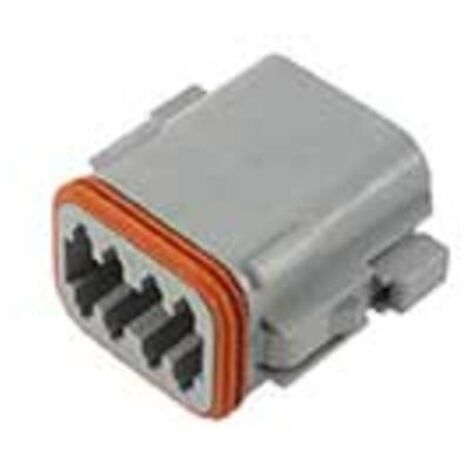 TE Connectivity DT06-08SA Connettore circolare Presa dritta Tot poli: 8 Serie (connettore circolare): DT 1 pz.