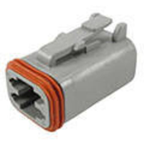 TE Connectivity DT06-4S Buchsengehäuse Buchse, gerade Gesamtpolzahl: 4 Serie (Rundsteckverbinder): D