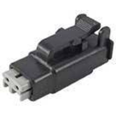 TE Connectivity DTMH06-2SA Cosse cylindrique mâle femelle, droit Nombre total de pôles: 2 Série (connecteur rond): DTM 1 pc(s) W501241