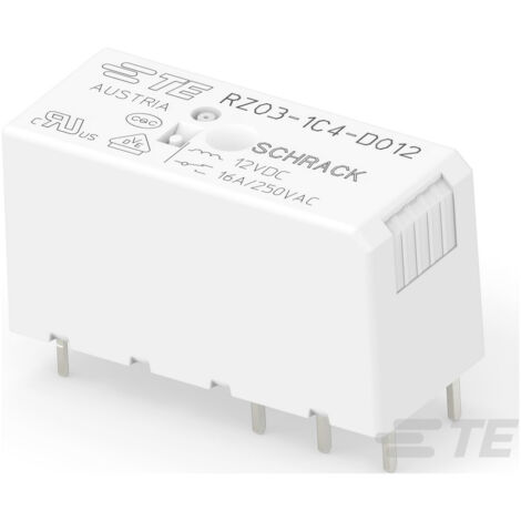 TE Connectivity RZ03-1C4-D024 Industrierelais Nennspannung: 24 V/DC  1 Wechsler  1 St.