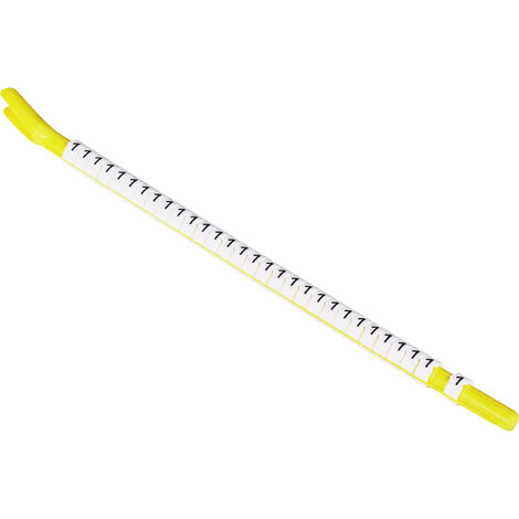 TE Connectivity STD03W-8 Kennzeichnungsclip Aufdruck 8 Außendurchmesser-Bereich 1.90 bis 2.65 mm 446