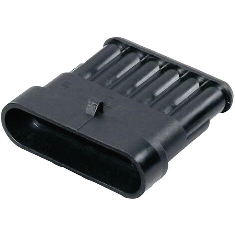 TE Connectivity Stiftgehäuse-Kabel AMP-Superseal 1.5mm Series Polzahl Gesamt 6 Rastermaß: 6 mm 28210
