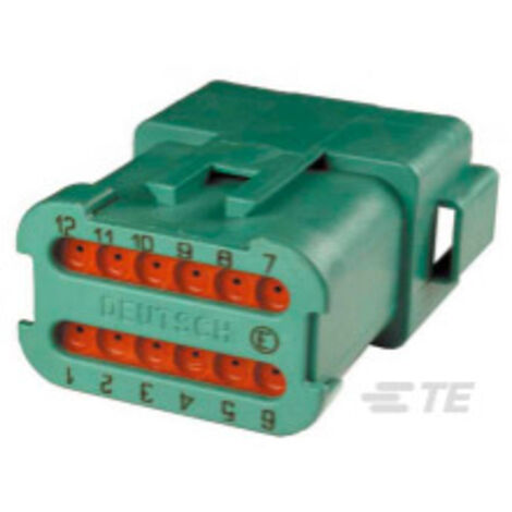 TE Connectivity Stiftgehäuse-Kabel DT Polzahl Gesamt 12 DT04-12PC-CE01 1 St.