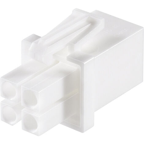 TE Connectivity Stiftgehäuse-Kabel Universal-MATE-N-LOK Polzahl Gesamt 4 Rastermaß: 4.17 mm 794805-1