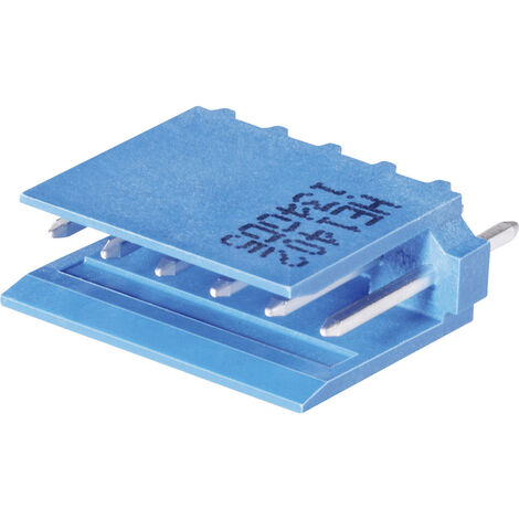 TE Connectivity Stiftleiste (Standard) AMPMODU HE14 Polzahl Gesamt 5 Rastermaß: 2.54 mm 281695-5 1 S