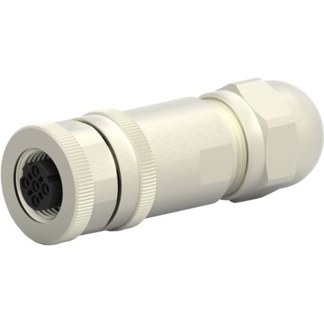 TE Connectivity T4110511041-000 Connettore non confezionato per sensore o attuatore M12 Presa dritta Numero di poli: 4