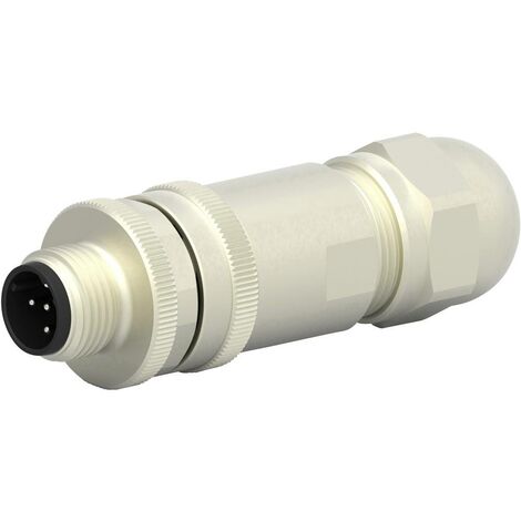TE Connectivity T4111512051-000 Connettore non confezionato per sensore o attuatore M12 Spina dritta Numero di poli: 5