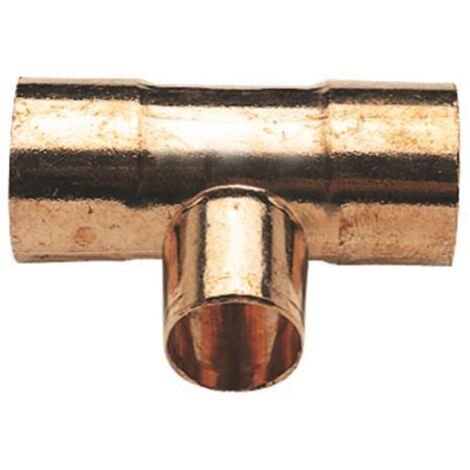 Té cuivre 54-42-54 NF - Gaz