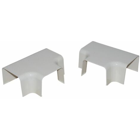 Té de derivation 110x75 blanc pur 9010 (X 2) - DIFF