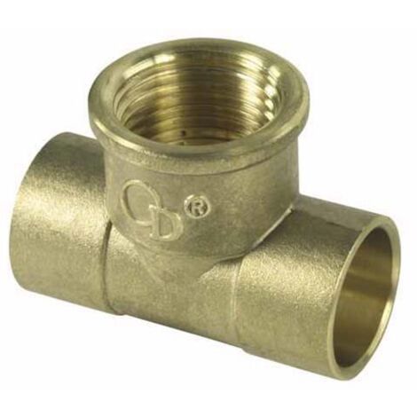 TE DE LATÓN 18X1/2X18 GW PARA SOLDAR