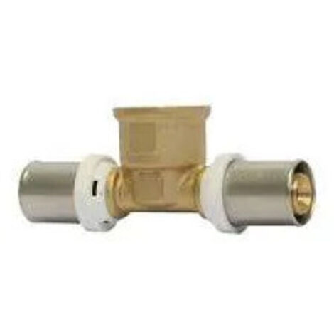 Te de latón multicapa Tipo radial hembra 26/20x27/26mm