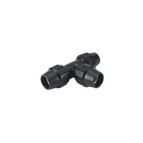 Te De Polietileno De 25  mm para tuberias de polietileno