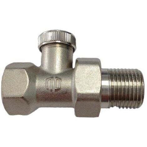 Té de réglage Mâle Femelle 3/8" (12/17) avec douille écrou - Conecterm