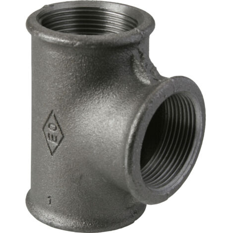 Té de T Atusa n° 130 noir 1/2"