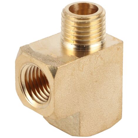 Té de tuyauterie en laiton massif - Raccord fileté mâle NPT - Résistance 1000 PSI