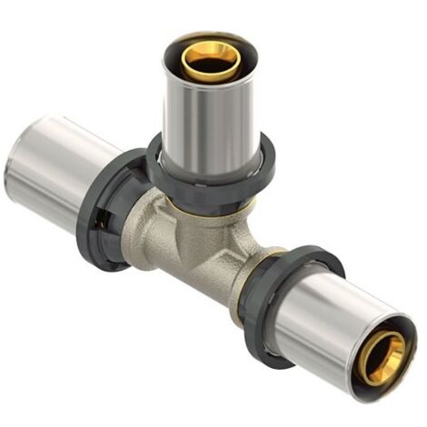 Té EASYTEC LBP à sertir diamètre 16 x 16 x 16 mm - FINIMETAL