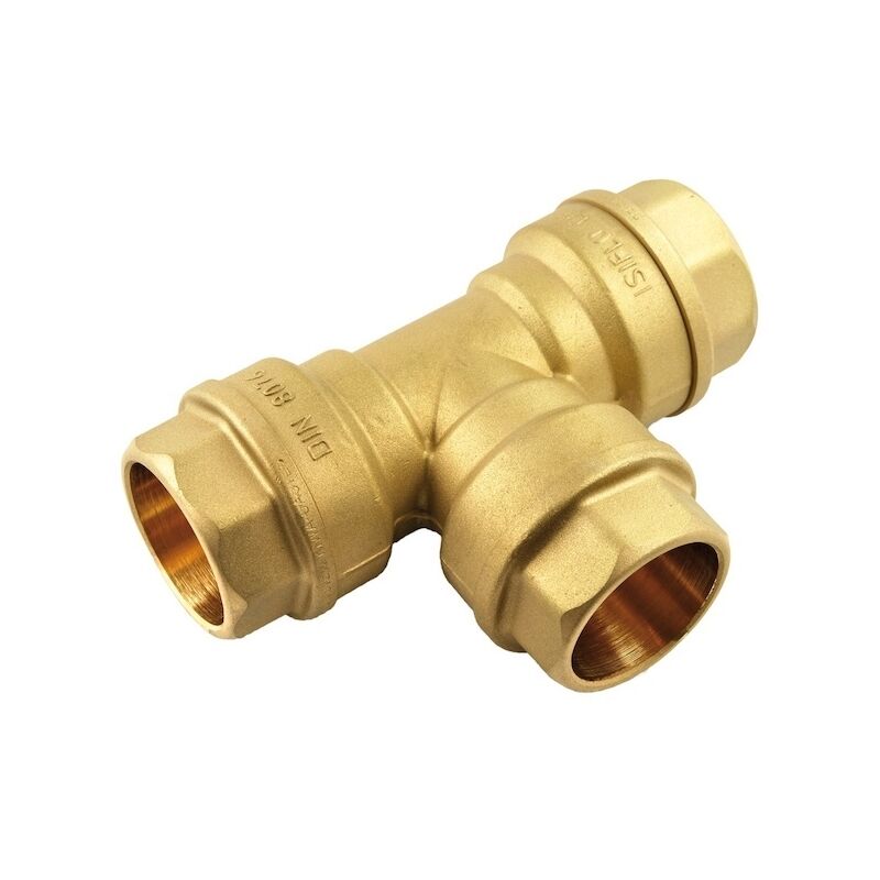 Té à serrage extérieur 125 - 25 mm Isiflo