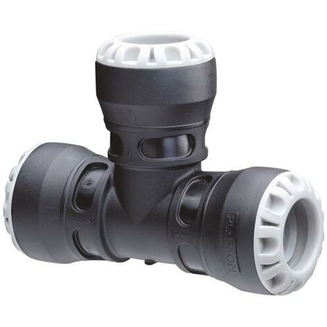 Té Egal 90° enclipsable pour Tube PE Ø25