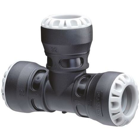Té Egal 90° enclipsable pour Tube PE Ø32