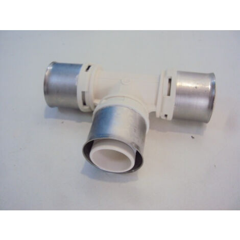 Té égal à sertir diam 1" 32mm pour tube multicouche PPSU PB TUB MCRT32