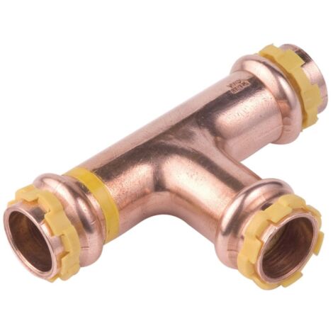 té égal à sertir - pour tube cuivre - gaz - diamètre 18 mm - comap 5130vg18