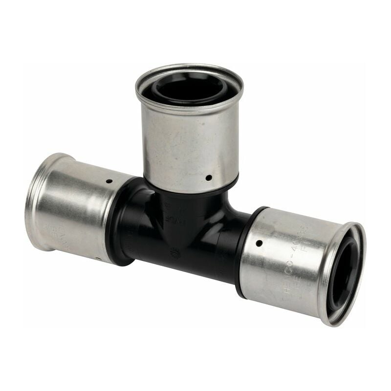 Henco - Té égal multicouche à sertir Diamètre 50 mm