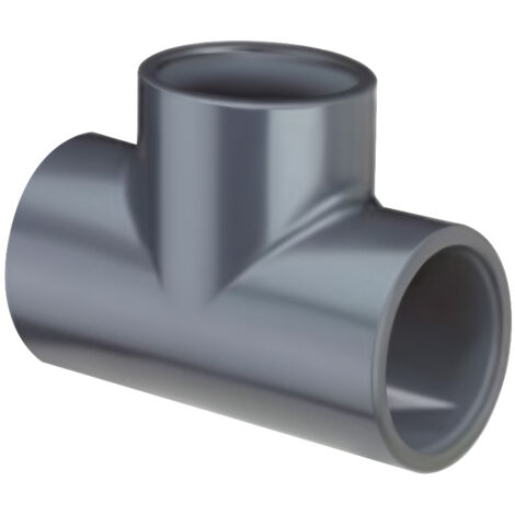 TE EGAL NF PVC PRESSION FFF Ø63 - PLASSON