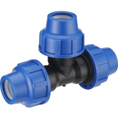Raccord PE plastique té égal