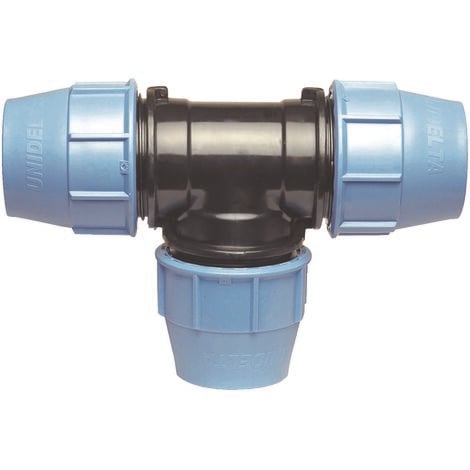 SOMATHERM Raccord plastique Té égal pour tube PE Ø25 mm