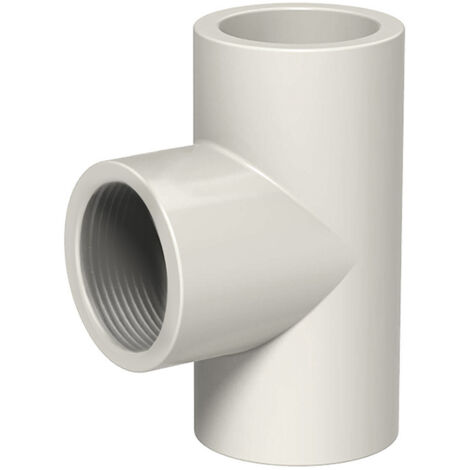 Té en PVC IDMAR 1/2" colle intérieure x colle intérieure x GW - eau froide
