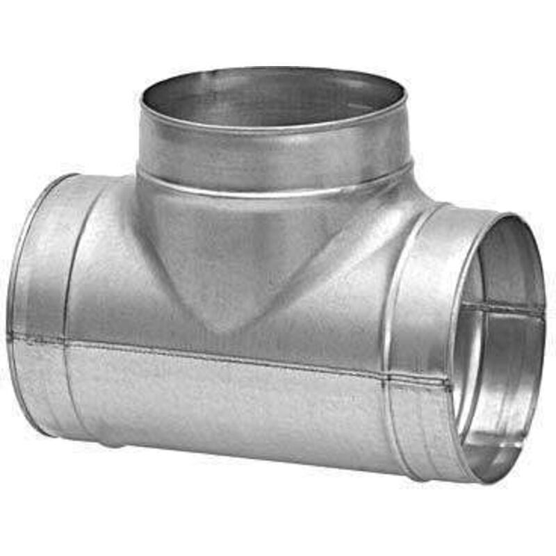 Té equerre 90° Galva D150/D150 - TGAL90D150/D150 Econoname TGAL90D150/D150