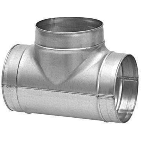 Té equerre 90° Galva D200/80 - TGAL90D200/80 ECONONAME - TGAL90D200/80