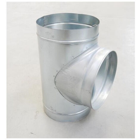 Té équerre galva 90° Ø 250mm - Atlantic