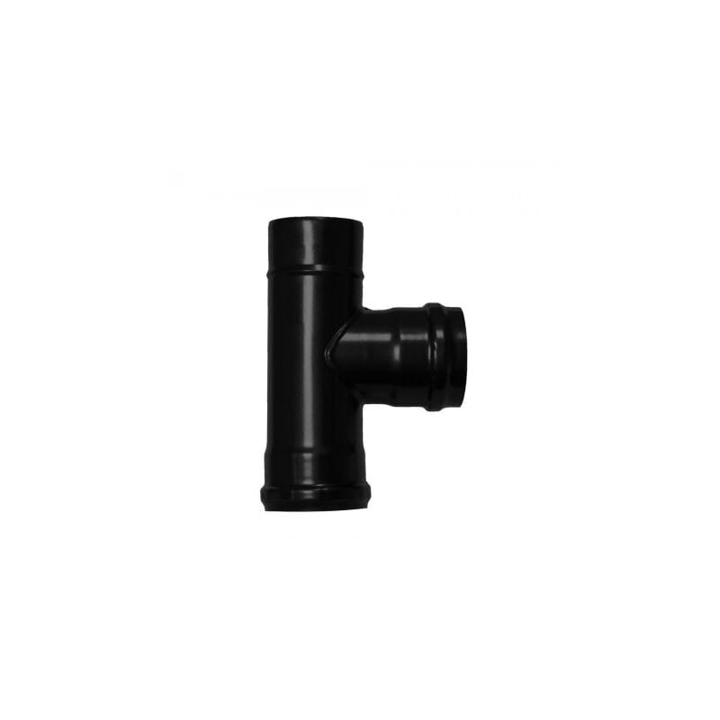 

Te estufa pellet vitrificada Ø80 mm 90°