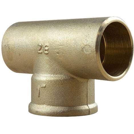 Té Femelle 130 GCU 1" (26/34) - pour Tube Cuivre Ø28 - Arcanaute