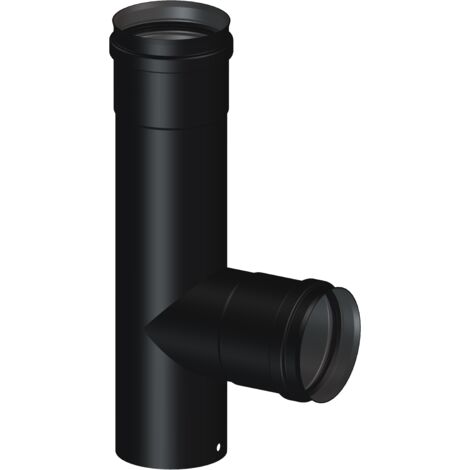 Té femelle 90º DEKO PELLETS CLASSIC - DINAK Diamètre : Ø100 mm