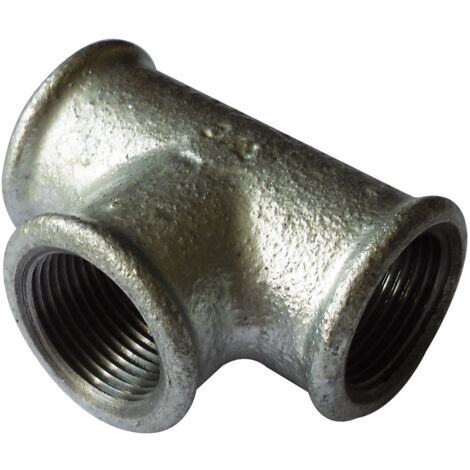 Té fonte galva 90° F 20X27