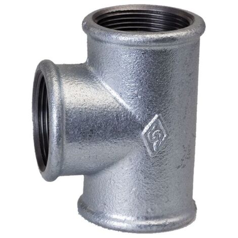 Te galvanizada de 3/8" B1, NR25, NR130
