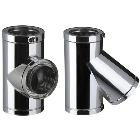Té isolé THERMINOX TI - Té 135° - Diamètre 130