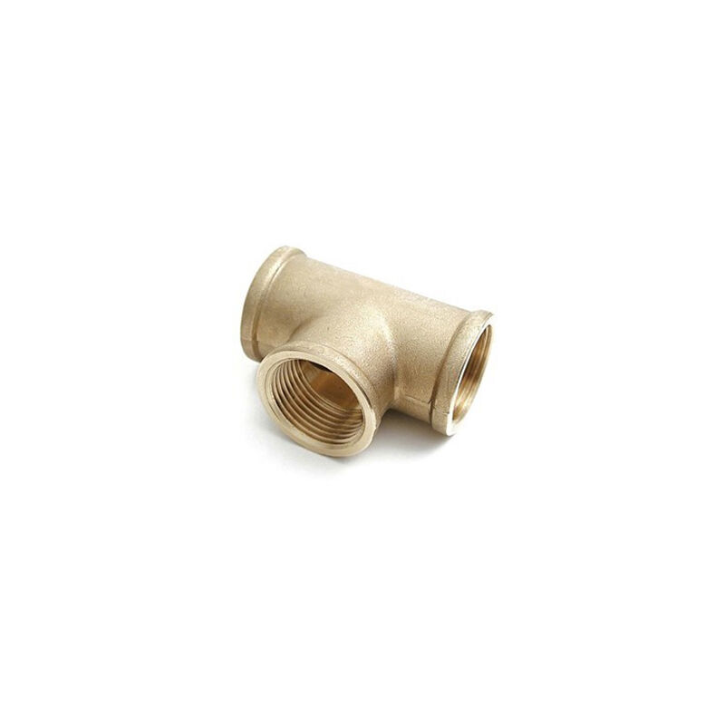 

Plantawa Te Laton H-H-H de 3/8' Racores de Latón para Circuitos de Riego