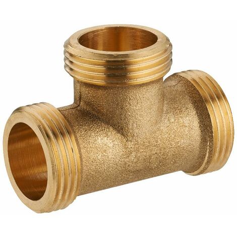 Te macho de latón M3/8 (12x17) NOYON & THIEBAULT - 500-12L1