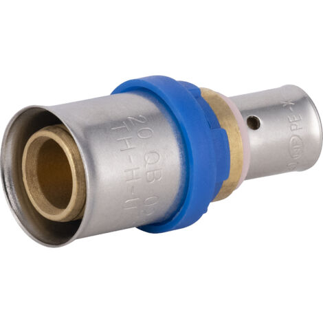 Té macho para prensar tubo multicapa QUICK PLOMBERIE Ø16 M1/2 (x10)