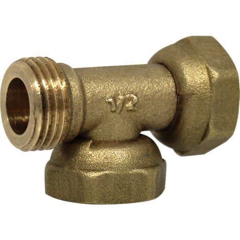Té Mâle 1/2" (15/21) - Femelle écrou prisonnier 1/2" (15/21) - Femelle écrou prisonnier 1/2" (15/21) - Arcanaute