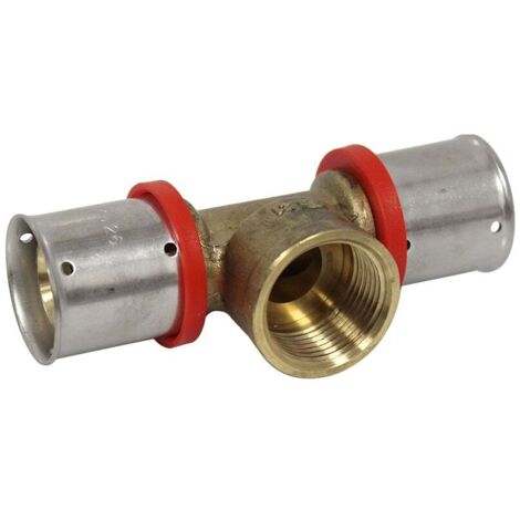 Té multicouche à sertir femelle - Ø26x3,0 - (20/27) 3/4" - MULTIPEX