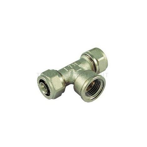 Té Multicouche à visser Ø26-F3/4"-26