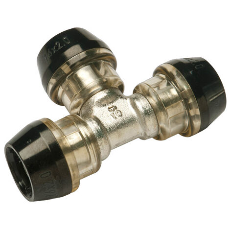 Té Multicouche push-fit ixPress2 inégal Ø32x3,0 - Ø20x2,0 - Ø32x3,0