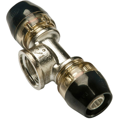 Té Multicouche push-fit ixPress2 sortie Femelle Ø20x2,0 - F3/4"(20/27) - Ø20x2,0