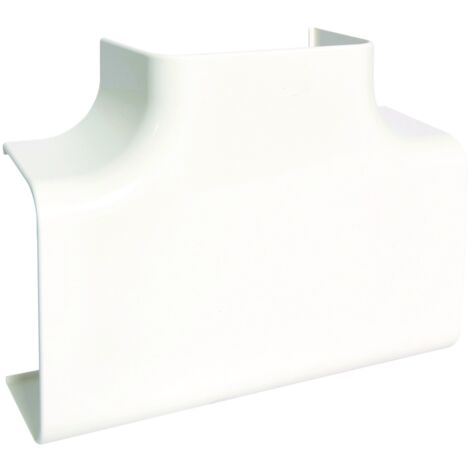 Té p CLM75125 p 75mm h 125mm IK08-IK10 PVC rigide RAL 9010 blanc paloma (CLM751258)