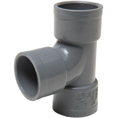 Té pie de cabra hembra-hembra 87° 30° Ø32 mm sfc