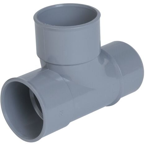 Té pied de biche PVC Vidange 90° Mâle-Femelle Ø40
